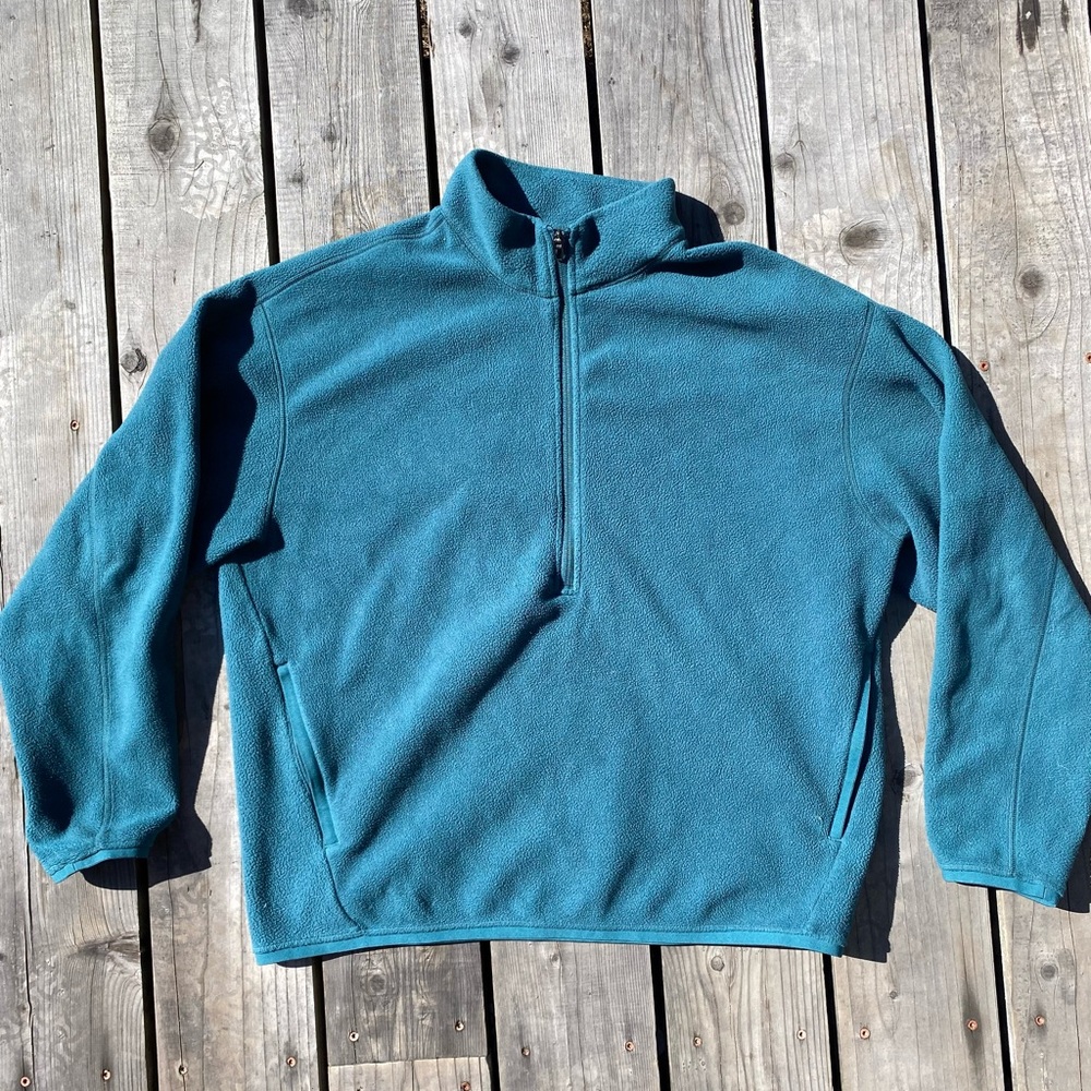 Lululemon Sweater, Teal Blue Quarter-Zip